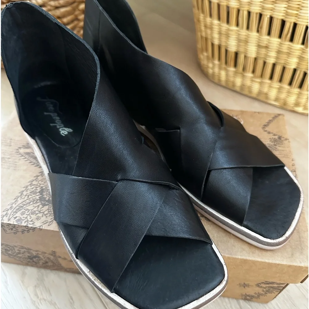 Free People Sun valley sandals shoes 38 39.5 (8, 9.5) - Picture 8 of 12